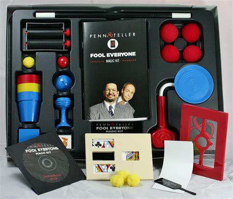 Uncover the Mystery of Magic with the Penn and Teller Magic Props Set